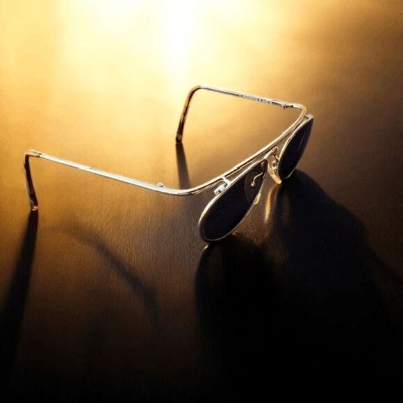 Vintage Porsche Design by Carrera Sunglasses Oval Gold Frame 5681 Australia - Picture 3 of 11